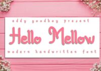 Hello Mellow Font - Featured Image