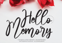 Hello Memory Font - Featured Image