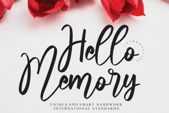 Hello Memory Font - Featured Image