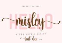 Hello Misley Font - Featured Image