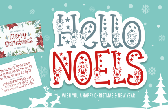 Hello Noels Font - Featured Image