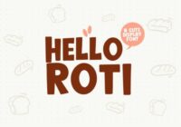 Hello Roti Font - Featured Image
