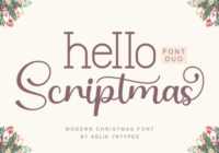 Hello Scriptmas Duo Font Font - Featured Image