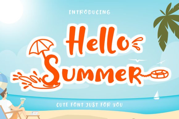 Hello Summer Font - Featured Image