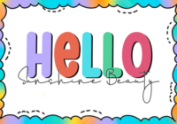Hello Sunshine Beauty Font - Featured Image