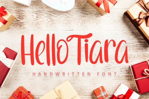 Hello Tiara Font - Featured Image