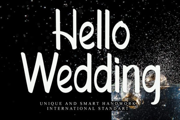 Hello Wedding Font - Featured Image