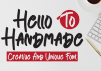 Hello to Handmade Font - Featured Image