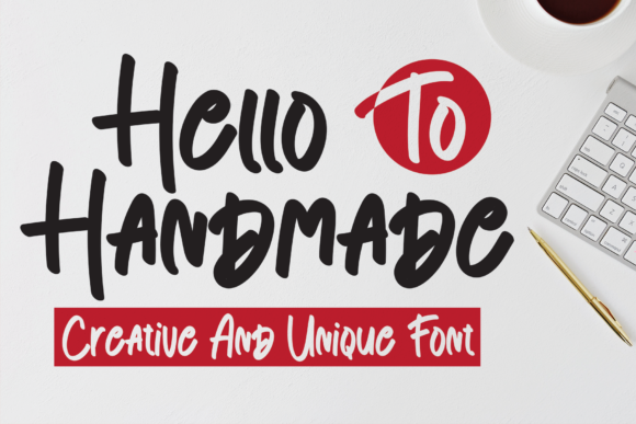 Hello to Handmade Font - Featured Image