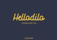 Hellodilo Font - Featured Image