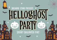 Helloghost Party Font - Featured Image