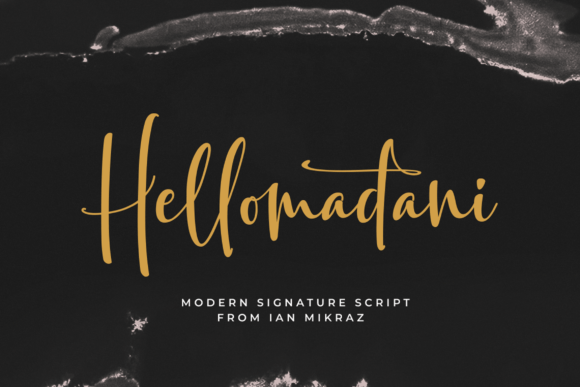 Hellomadani Font - Featured Image