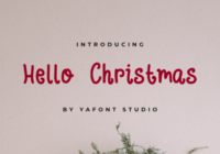 Hellow Christmas Font - Featured Image
