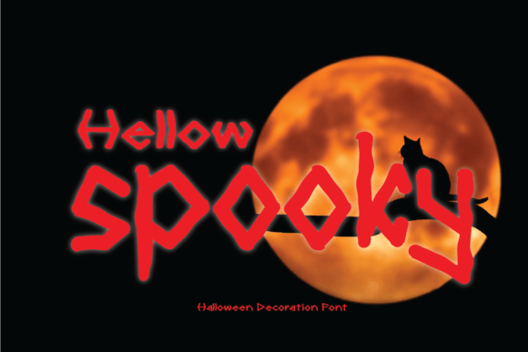 Hellow Spooky Font - Featured Image