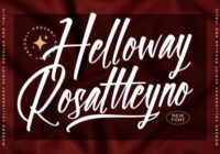 Helloway Rosaltteyno Font - Featured Image