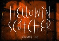 Hellowin Scatcher Font - Featured Image