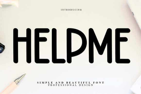 Helpme Font - Featured Image