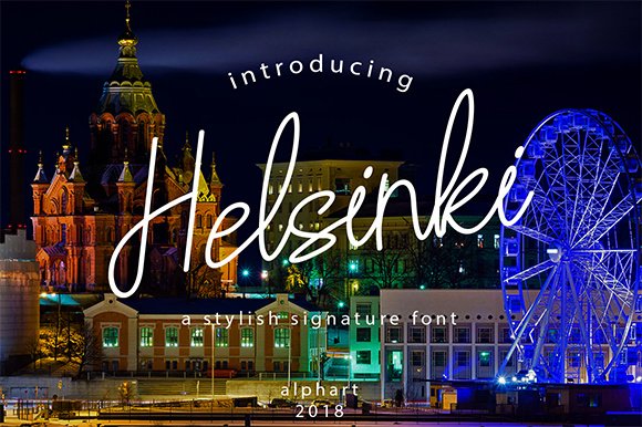 Helsinki Font - Featured Image