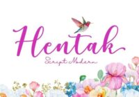 Hentak Font - Featured Image