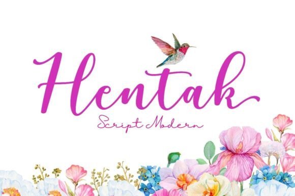 Hentak Font - Featured Image
