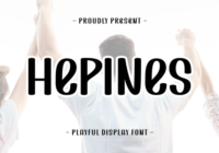 Hepines Font - Featured Image
