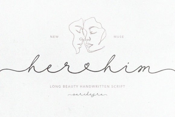 Her Him Font - Featured Image