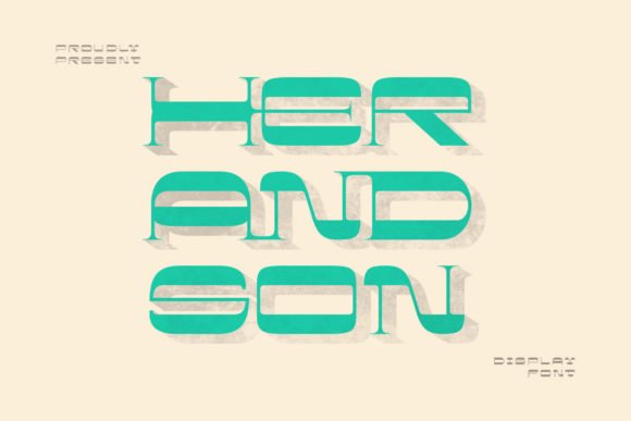 Her and Son Font - Featured Image