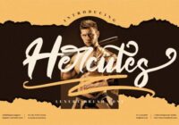 Hercutes Font - Featured Image