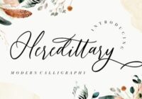 Heredittary Font - Featured Image