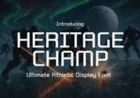 Heritage Champ Font - Featured Image