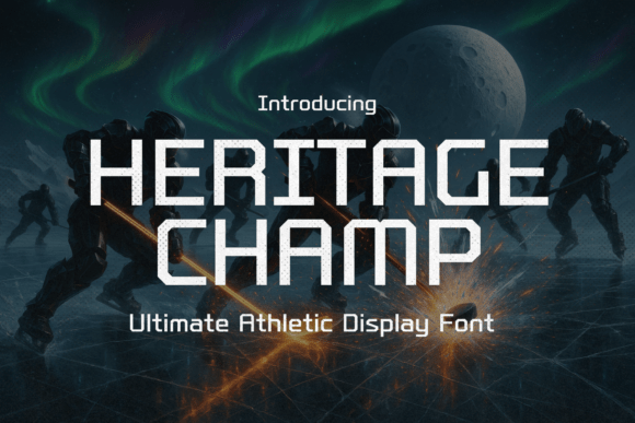 Heritage Champ Font - Featured Image
