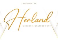 Herland Font - Featured Image