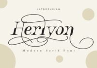 Herlyon Font - Featured Image