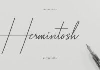 Hermintosh Font - Featured Image