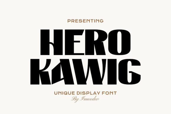 Hero Kawig Font - Featured Image