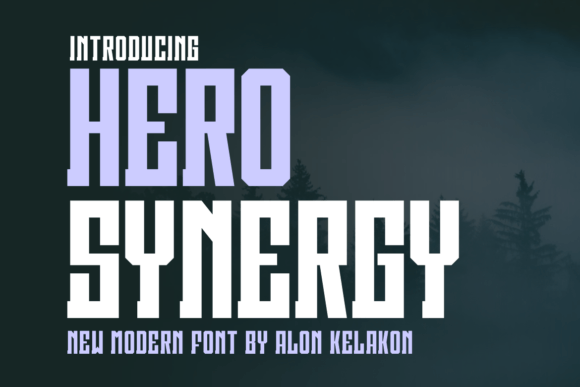 Hero Synergy Font - Featured Image