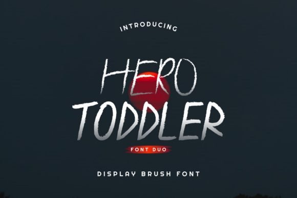 Hero Toddler Font - Featured Image