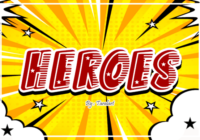 Heroes Font - Featured Image