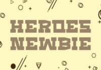 Heroes Newbie Font - Featured Image