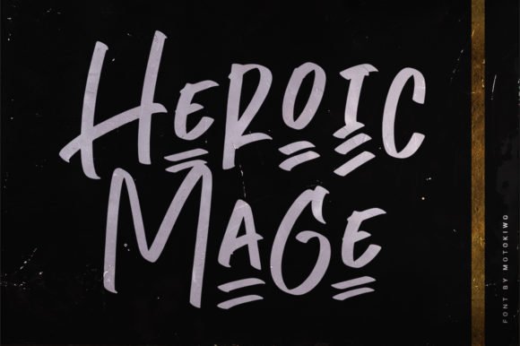 Heroic Mage Font - Featured Image