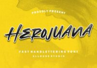 Herojuana Font - Featured Image