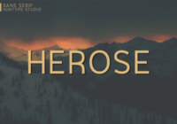 Herose Font - Featured Image