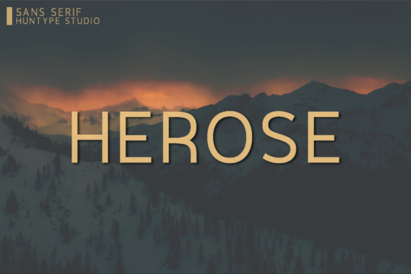 Herose Font - Featured Image