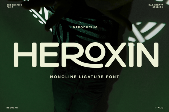 Heroxin Font - Featured Image