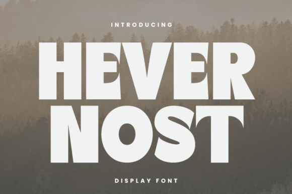 Hevernost Font - Featured Image