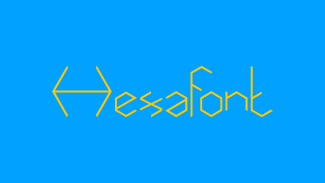 Hexa Font - Featured Image