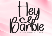 Hey Barbie Font - Featured Image