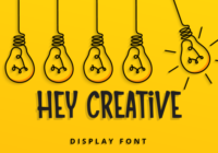 Hey Creative Font - Featured Image