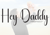 Hey Daddy Font - Featured Image