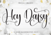 Hey Daisy Font - Featured Image